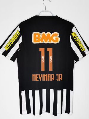 Neymar FC Santos 2012 Trikot Weiß&Schwarz