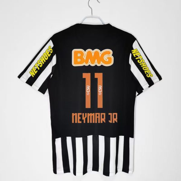 Neymar FC Santos 2012 Trikot Weiß&Schwarz