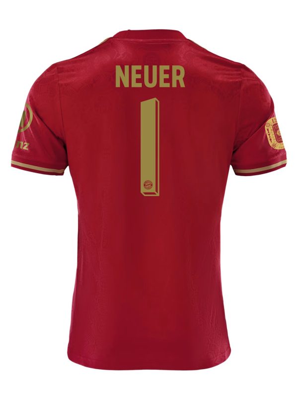 Neuer FC Bayern München 125 Jahre Trikot