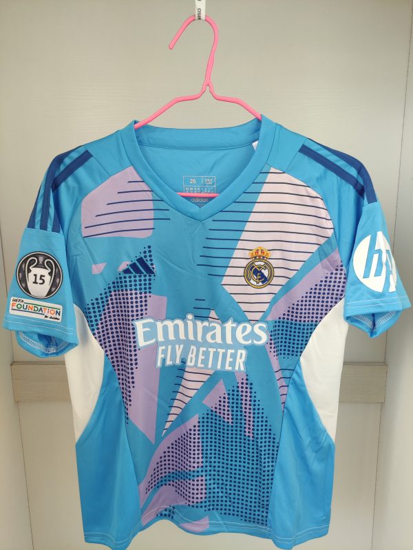 Thibaut Courtois Real Madrid 24/25 Trikot Kinder – Bild 2