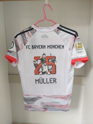 Thomas Müller FC Bayern München 25/26 Away Trikot Kinder(Flock: Müller Special)