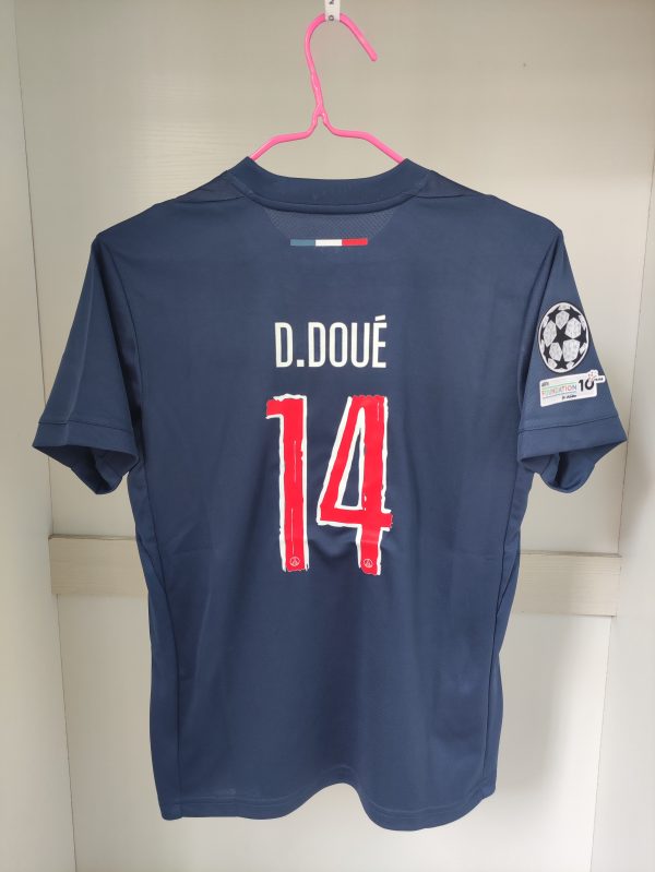 Desire Doue(Désiré Doué) PSG 24/25 Champions League Finale Trikot Kinder