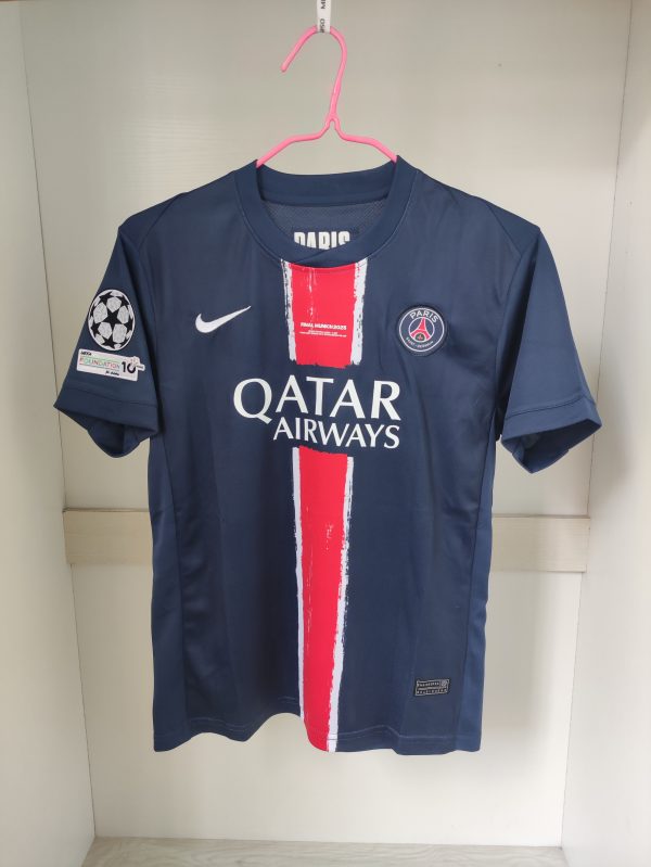 Desire Doue(Désiré Doué) PSG 24/25 Champions League Finale Trikot Kinder – Bild 2