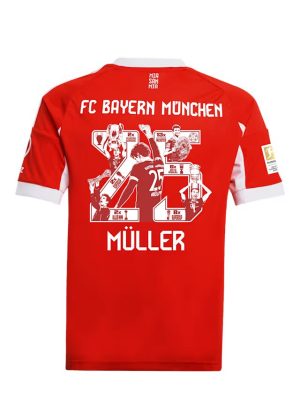 Thomas Müller FC Bayern München 25/26 Home Trikot Kinder(Flock: Müller Special)