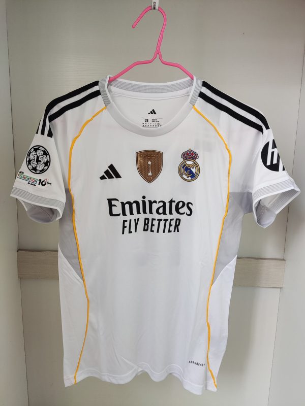 Mbappe Real Madrid 25/26 Home Trikot Kinder – Bild 2