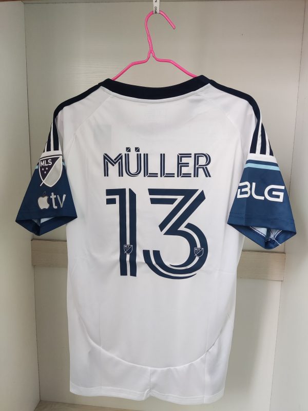 Thomas Müller Vancouver Whitecaps FC 2025 Heimtrikot