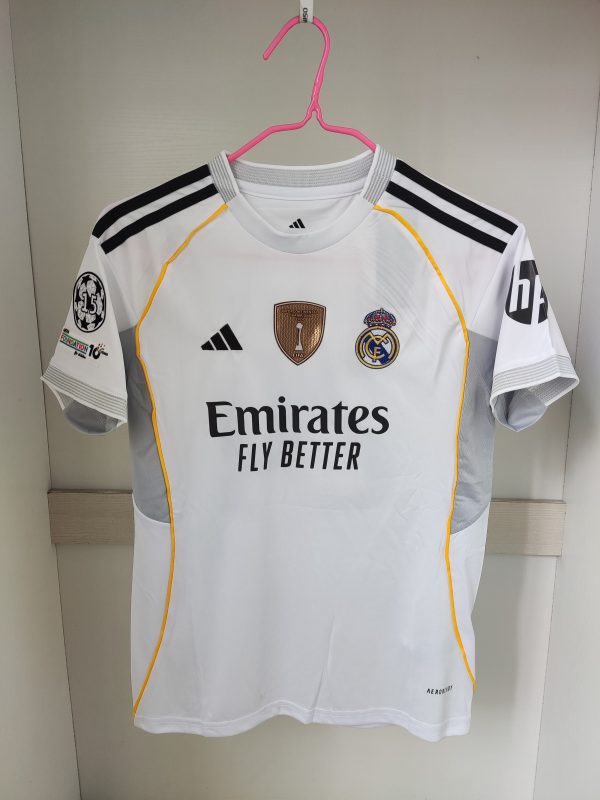 Huijsen Real Madrid 25/26 Home Trikot Kinder – Bild 2