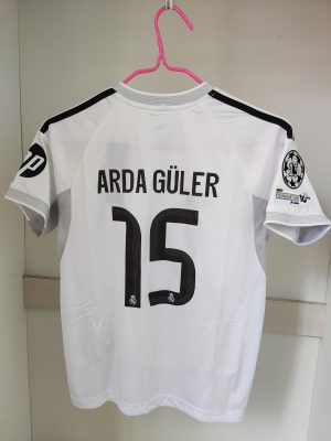 Arda Güler Real Madrid 25/26 Home Trikot Kinder