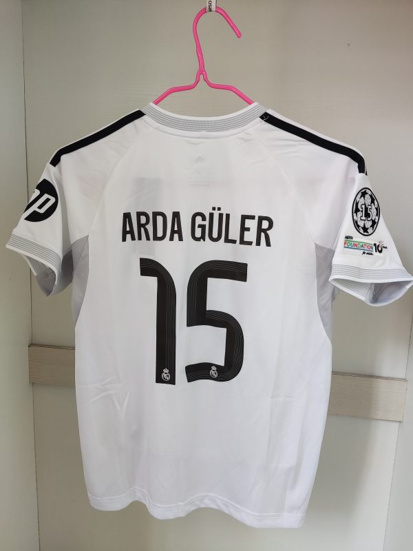 Arda Güler Real Madrid 25/26 Home Trikot Kinder