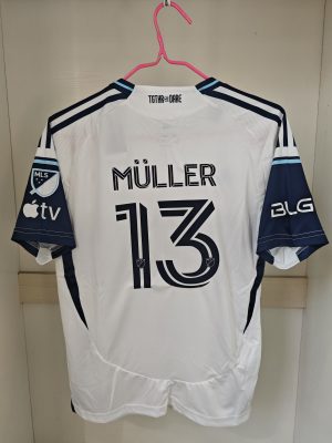 Thomas Müller Vancouver Whitecaps FC 2025 Home Trikot Kinder