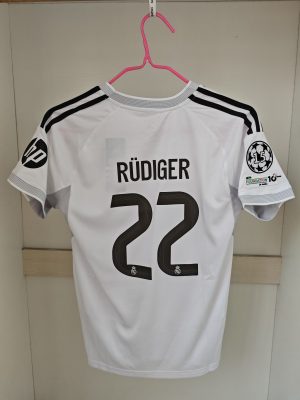 Rüdiger Real Madrid 25/26 Home Trikot Kinder