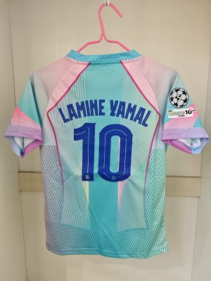 Yamal FC Barcelona 25/26 Hellblau Trikot Kinder