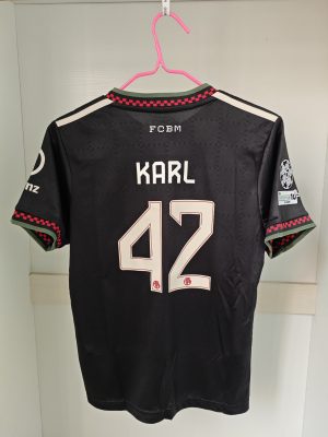 Karl Bayern München 25/26 Champions League Trikot Kinder