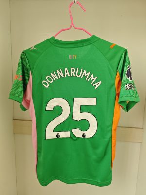 Donnarumma Manchester City 25/26 Grün Torwart Trikot Kinder