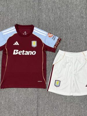 Aston Villa 25/26 Heimtrikot Kinder