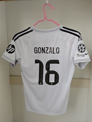 Gonzalo Garcia Real Madrid 25/26 Heimtrikot Kinder